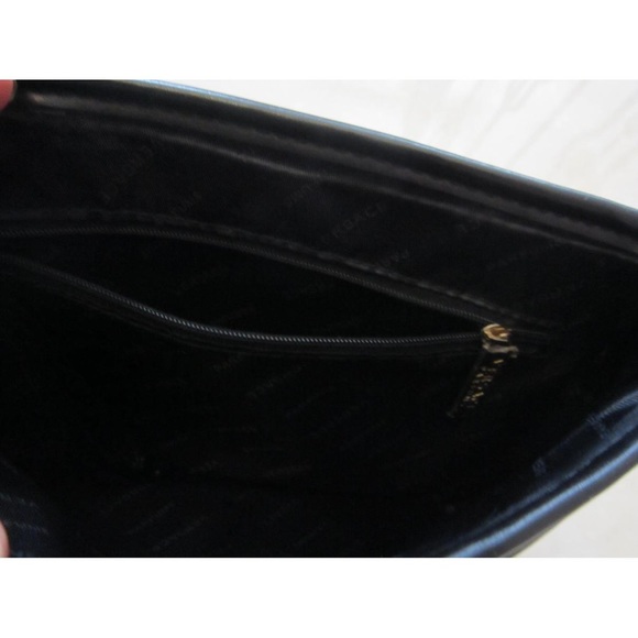 Vintage Versace Perfums Black Clutch Bag RARE - Picture 6 of 8